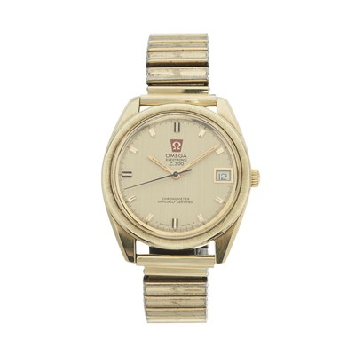 Lot 204 - Omega, a gold capped F300 bracelet watch