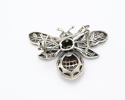 Lot 32 - A twentieth-century Art Deco style silver,...