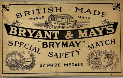 Lot 346 - An early 20th century oversized advertising or...