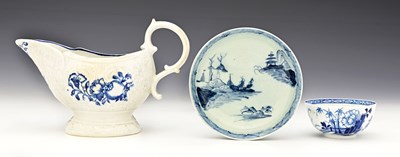 Lot 652 - Liverpool, three items of blue and white...