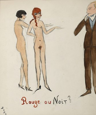 Lot 151 - Dorte Clara Dodo Burgner (1907-1998), Rouge ou...