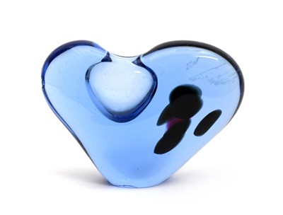 Lot 481 - Vladimir Jelinek for Skrdlovice, a glass Heart...