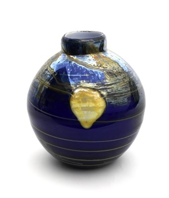 Lot 496 - Jiri Suhajek, a large ovoid Crystalex Flora...