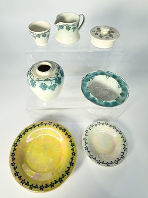 Lot 172 - A collection of Ruskin hand-stencilled...