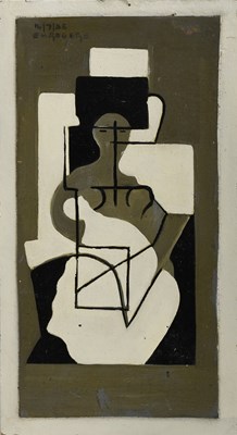 Lot 51 - Edward H Rogers (1911-1994) Abstract Figure,...