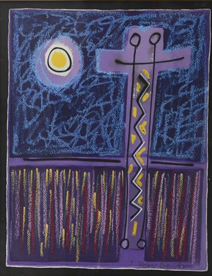 Lot 335 - Peter Davidson Figures in a Cross Form, 1995...