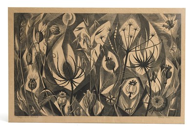 Lot 180 - Monica Poole (1921-2003) Design with Pericarps,...