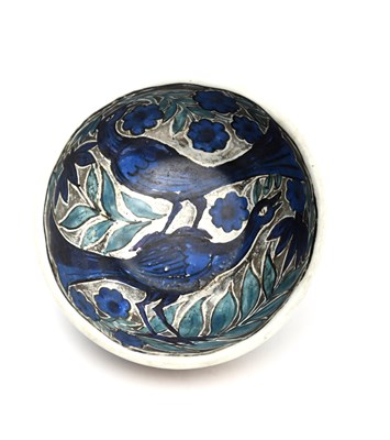 Lot 160 - A small John Pearson pottery bowl, painted...