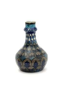 Lot 136 - A William De Morgan Persian bottle vase, ovoid...