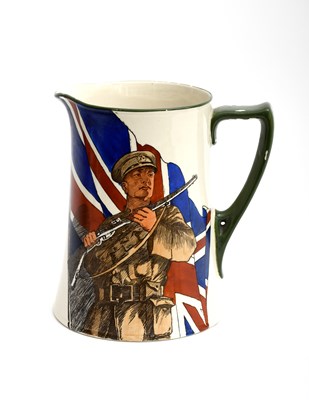 Lot 84 - A rare Royal Doulton World War I Series Ware...