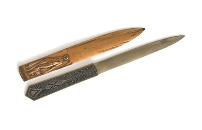 Lot 537 - A rare E Bonsmann AEG enamelled metal...