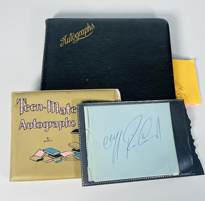 Lot 270 - An early 20th century autograph book, with...