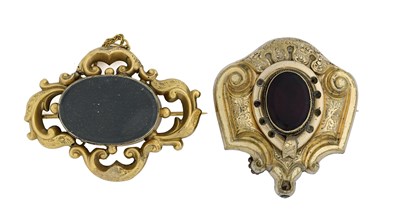Lot 474 - Two Victorian brooches