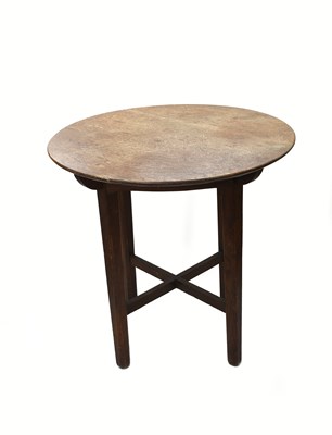 Lot 388 - A rare oak table designed by Charles Francis...