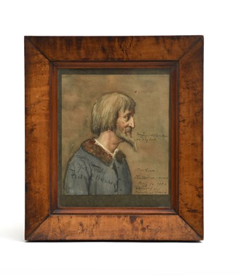 Lot 55 - R W Gick Sir Frank Benson as Shylock, 1932...