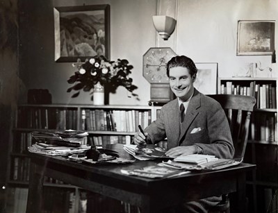 Lot 55 - R W Gick Sir Frank Benson as Shylock, 1932...