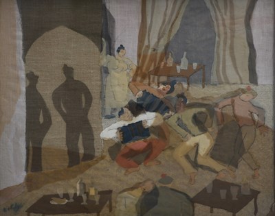 Lot 67 - Mabel Maugham Beldy (1874-1972) Cafe de La...