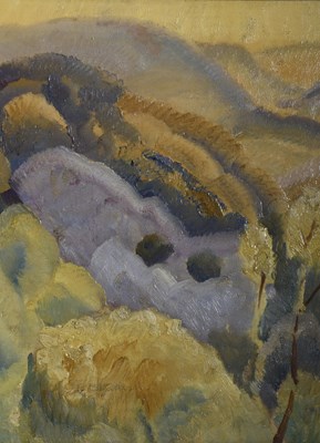Lot 66 - Ivon Hitchens (1893-1979) Untitled, (Wooded...