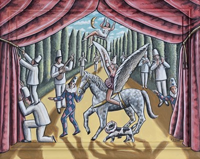 Lot 305 - P. J. Crook (British, 1945), Serenade, signed...