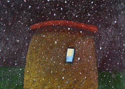 Lot 309 - Simon John Garden (British, 1960), Hut, titled...