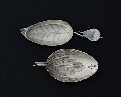 Lot 180 - Two nineteenth-century silver novelty...