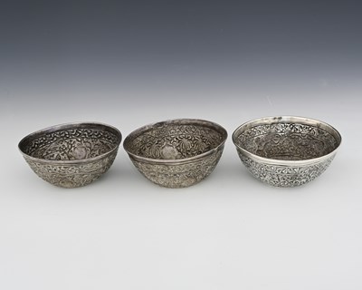 Lot 27 - India, three nineteenth-century Indian silver...