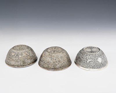 Lot 27 - India, three nineteenth-century Indian silver...