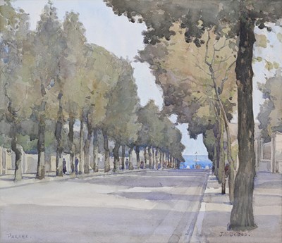 Lot 216 - Julius M. Delbos (British, 1879-1970), Parame,...