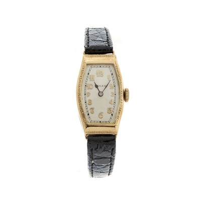 Lot 173 - Rolex, an Art Deco 9ct gold Prima wrist watch,...