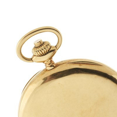 Lot 174 - Longines, a fine and rare 18ct gold...