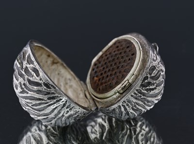Lot 35 - A nineteenth-century American silver novelty...