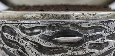 Lot 35 - A nineteenth-century American silver novelty...