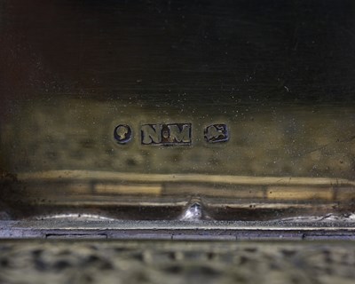 Lot 31 - Nathaniel Mills, an early Victorian silver...