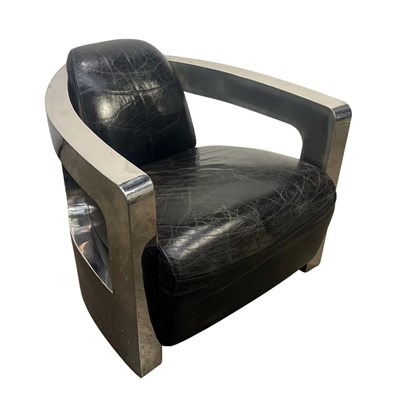 Lot 591 - A Timothy Oulton 'Halo Mars' Armchair, in...