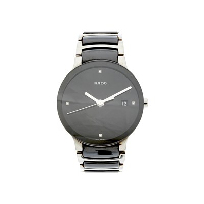 Lot 178 - Rado, a stainless steel and ceramic Centrix...