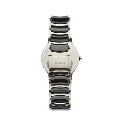 Lot 178 - Rado, a stainless steel and ceramic Centrix...