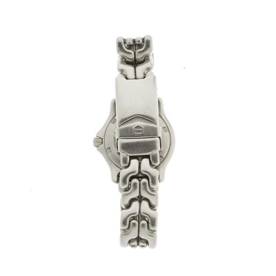 Lot 180 - Tag Heuer, a stainless steel Link bracelet...