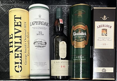 Lot 41 - Single malt scotch whisky to include: Aberlour...