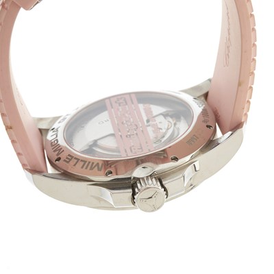 Lot 186 - Chopard, a limited edition stainless steel...