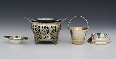 Lot 165 - A group of twentieth-century hallmarked silver,...