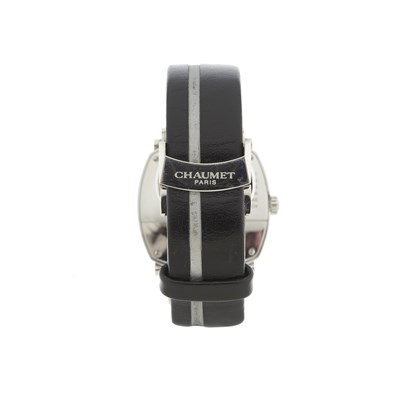 Lot 189 - Chaumet, a stainless steel Dandy wrist watch,...