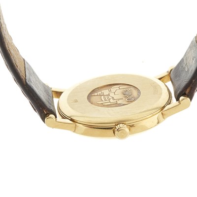 Lot 190 - Omega, an 18ct gold De Ville wrist watch,...