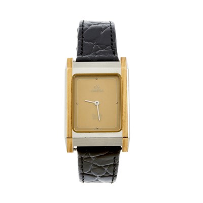Lot 192 - Omega, a stainless steel De Ville wrist watch,...