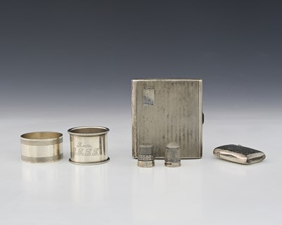 Lot 71 - A group of silver, twentieth century, to...