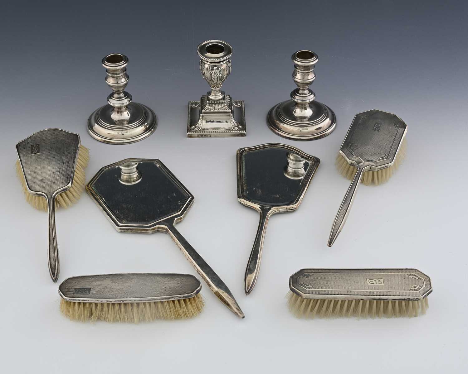 Lot 88 - A group of hallmarked silver, twentieth...