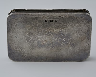 Lot 60 - Omar Ramsden, an Arts and Crafts silver box,...