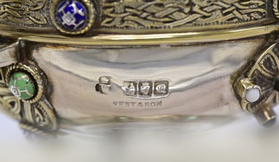 Lot 61 - Ireland, a George V Irish silver and...