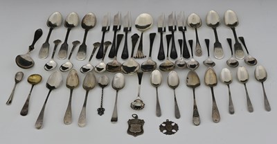 Lot 164 - A group of hallmarked silver,...