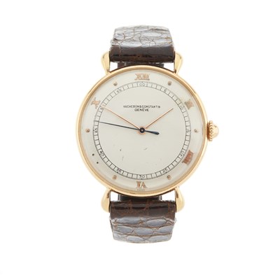 Lot 252 - Vacheron Constantin, an 18ct gold wrist watch,...