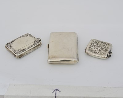 Lot 72 - A group of hallmarked silver, to include a...